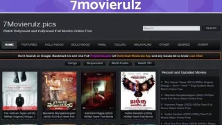 7movierulz | is a torrent and free movie streaming website