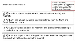 activating background knowledge