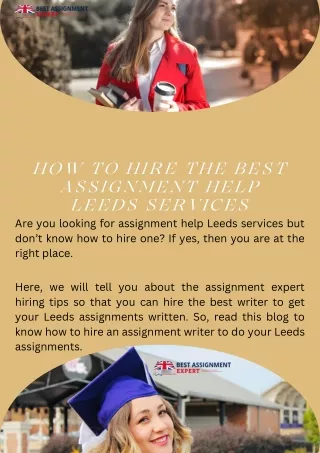 how to hire the best assignment help leeds