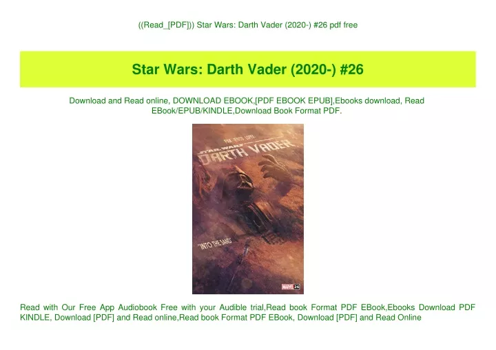 read pdf star wars darth vader 2020 26 pdf free