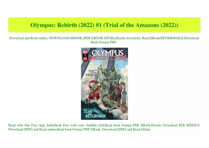 olympus rebirth 2022 1 trial of the amazons 2022