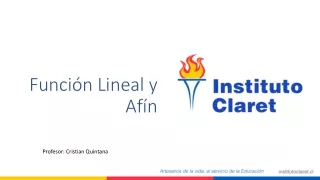 Función-Lineal-y-Afín-Matemática-4°
