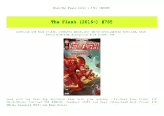 Read The Flash (2016-) #785 [EBOOK]