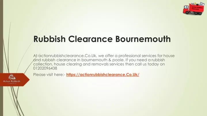 rubbish clearance bournemouth