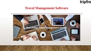 travel management software