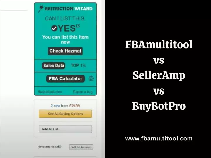 fbamultitool vs selleramp vs buybotpro