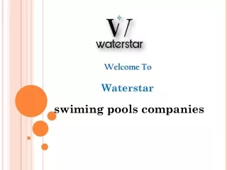 swiming pools companies