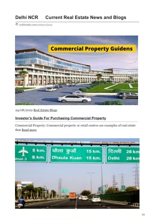Gurgaon Real Estate Market
