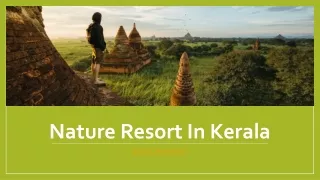 Nature Resort In Kerala Mystic Mayapott