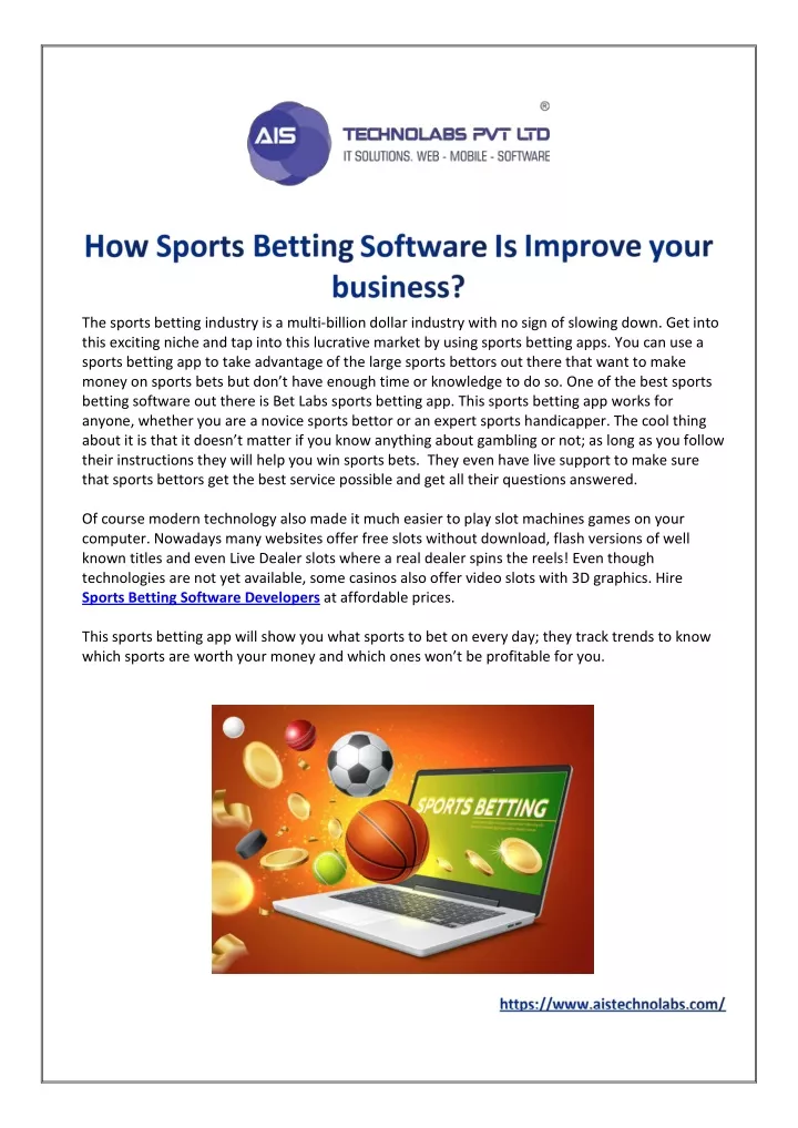 the sports betting industry is a multi billion