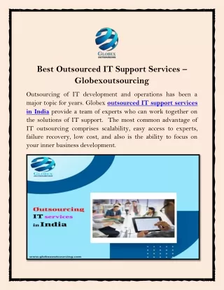 Best Outsourced IT Support Services