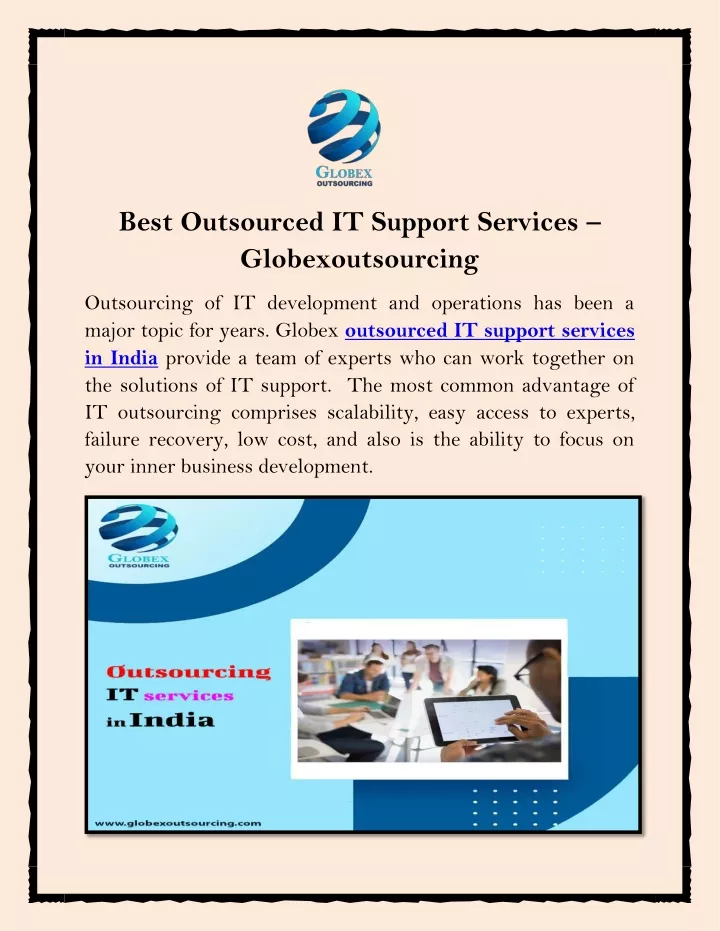 best outsourced it support services