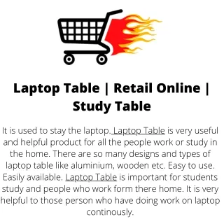 laptop table retail online study table it is used