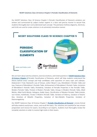 ncert solutions class 10 science chapter