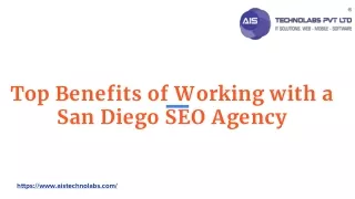 top benefits of working with a san diego seo agency