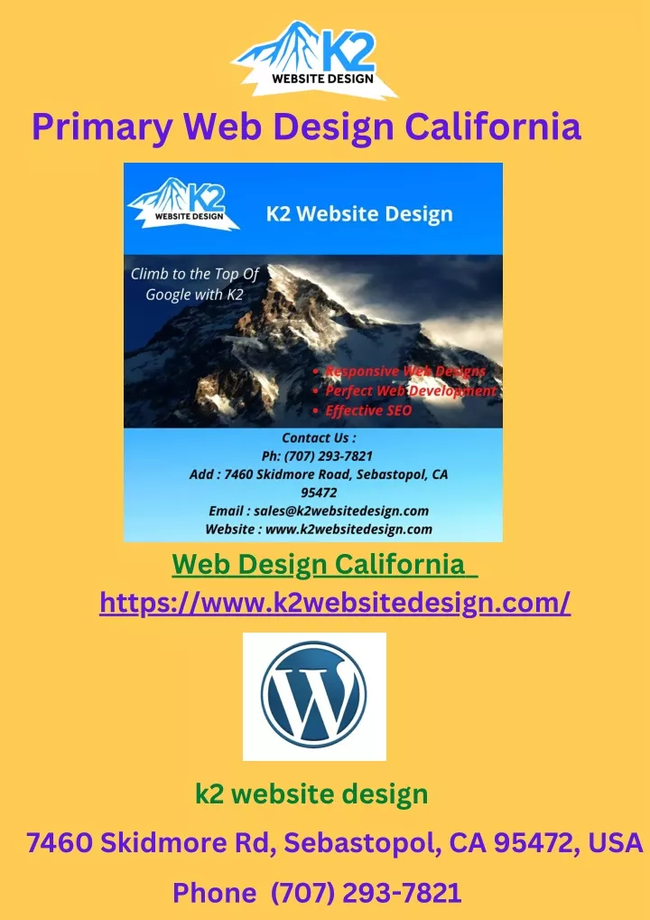 primary web design california