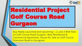Golf Course Road PPT