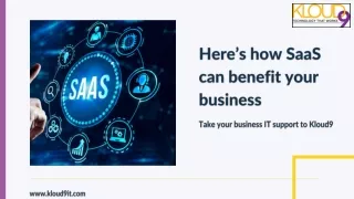 Here’s how SaaS can benefit your business