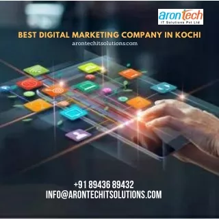 Best Digital Marketing Company In Kochi | Arontech IT Solutions Pvt. Ltd