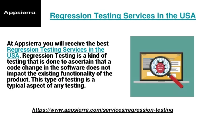 regression testing services in the usa