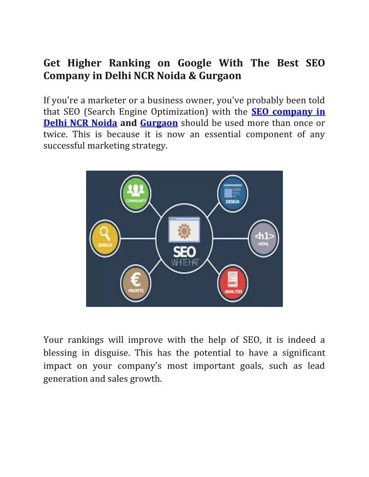 get higher ranking on google with the best