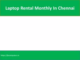 laptop rental monthly in chennai