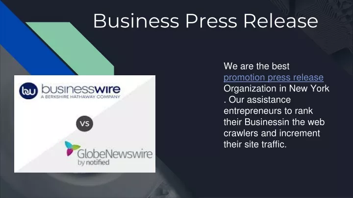 business press release