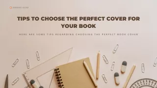 Tips To Choose The Perfect Cover For Your Book