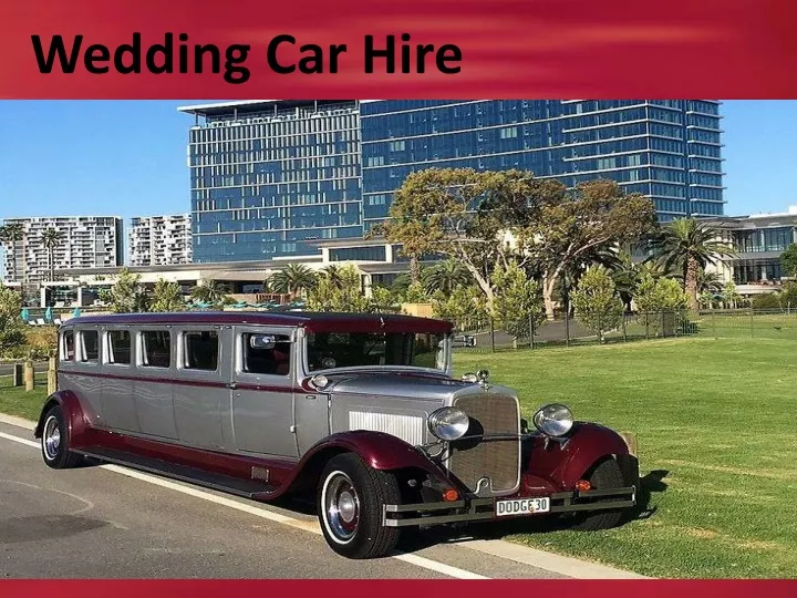 wedding car hire