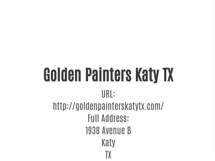 golden painters katy tx url http