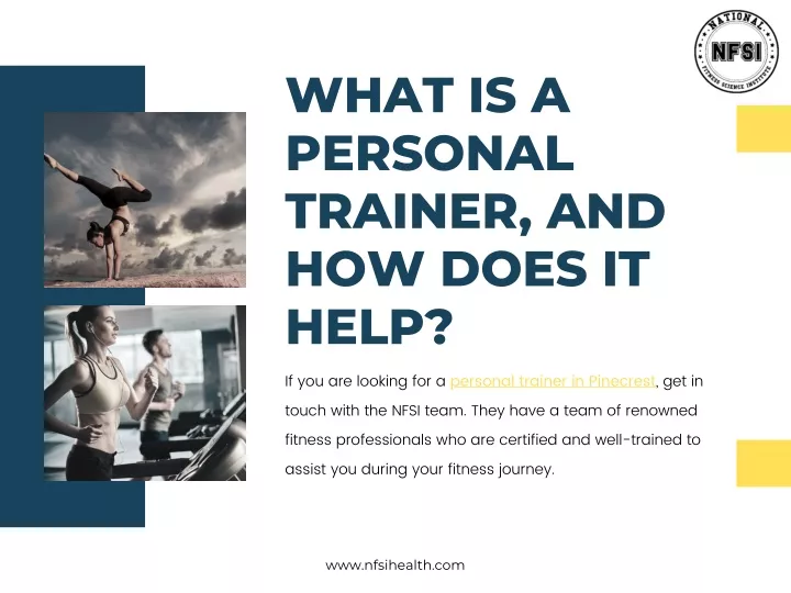 what is a personal trainer and how does it help