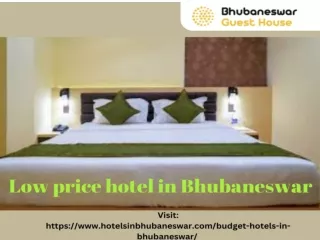 Low price hotel in Bhubaneswar