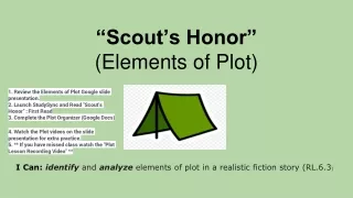 scout s honor elements of plot