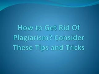 Best Tips on Avoiding Plagiarism