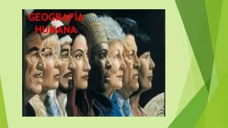 GEOGRAFÍA HUMANA Y ECONÓMICA