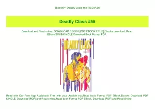 [Ebook]^^ Deadly Class #55 [W.O.R.D]