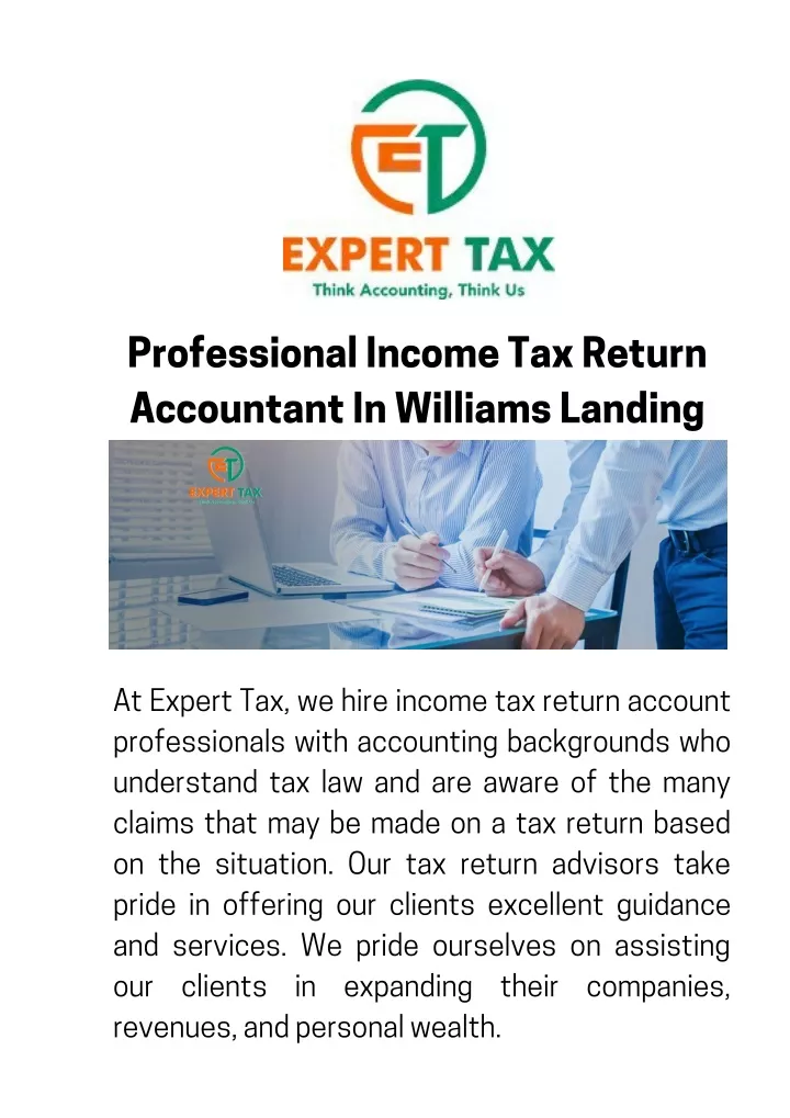 professional income tax return accountant