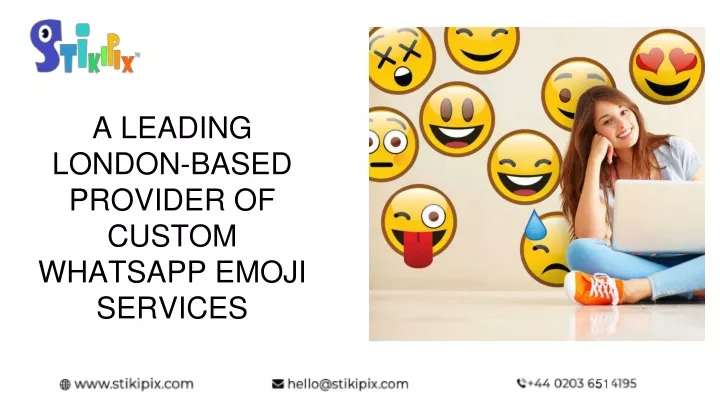 a leading london based provider of custom whatsapp emoji services