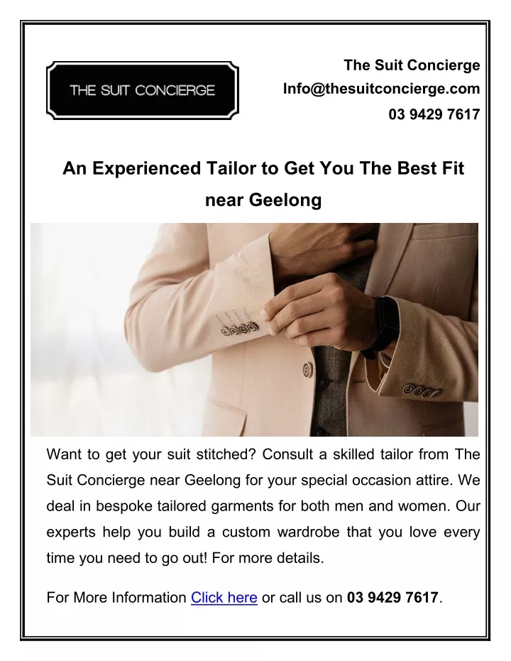 the suit concierge info@thesuitconcierge com