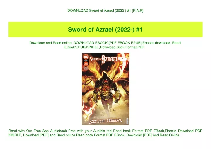 download sword of azrael 2022 1 r a r