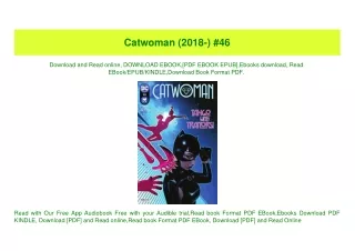 (READ-PDF!) Catwoman (2018-) #46 EBOOK #pdf