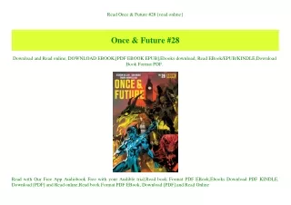 Read Once & Future #28 {read online}