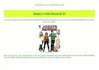 {mobiePub} Jimmy's Little Bastards #1 ZIP