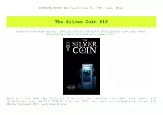DOWNLOAD EBOOK The Silver Coin #13 [PDF  mobi  ePub]