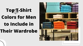 Best T-Shirt Colors Every Man Should Have In His Wardrobe
