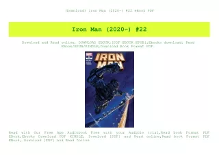 (Download) Iron Man (2020-) #22 eBook PDF