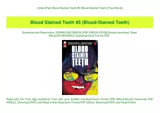 {mobiePub} Blood Stained Teeth #5 (Blood-Stained Teeth) [Free Ebook]