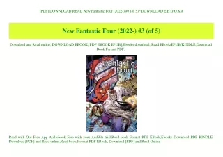 [PDF] DOWNLOAD READ New Fantastic Four (2022-) #3 (of 5) ^DOWNLOAD E.B.O.O.K.#