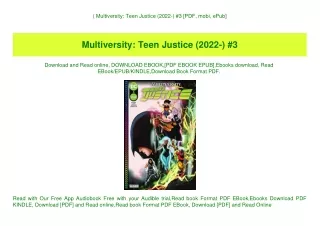 (B.O.O.K.$ Multiversity Teen Justice (2022-) #3 [PDF  mobi  ePub]