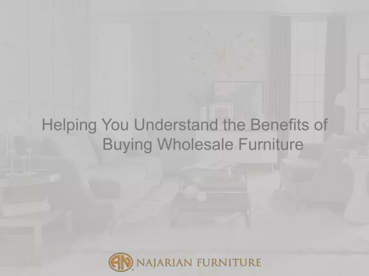 helping you understand the benefits of buying